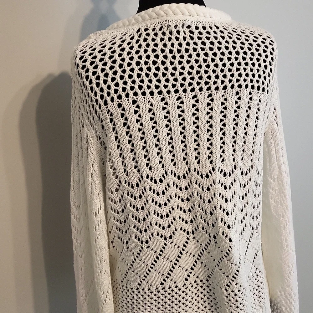 Erie crocheted sweater - Picture 5 of 12